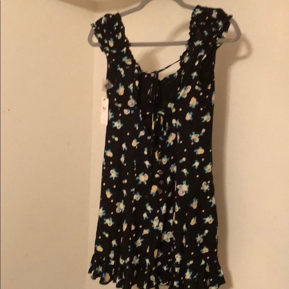 Free People Like a Lady Mini Black Dress - Picture 6 of 8
